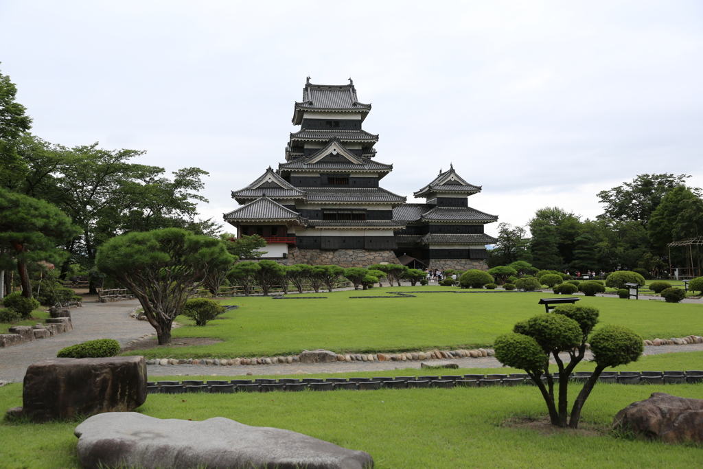 8月14日 松本城 １