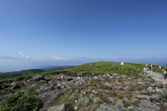 車山山頂にて 車山山頂にて