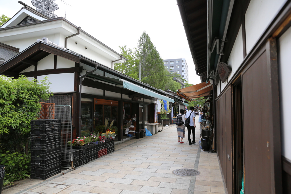 8月14日 松本縄手通り