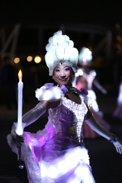 12月3日のUSJ マジカル・スターライト・パレード