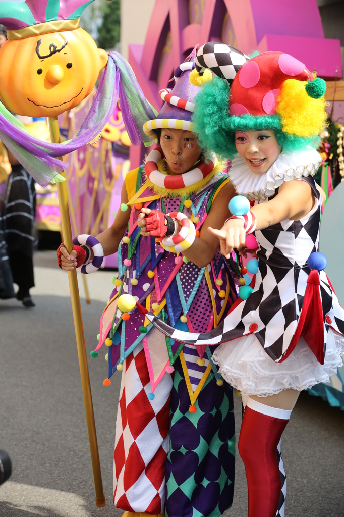 見て見て！あれなーに？