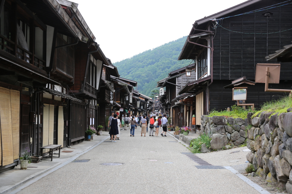 8月12日 奈良井宿 １