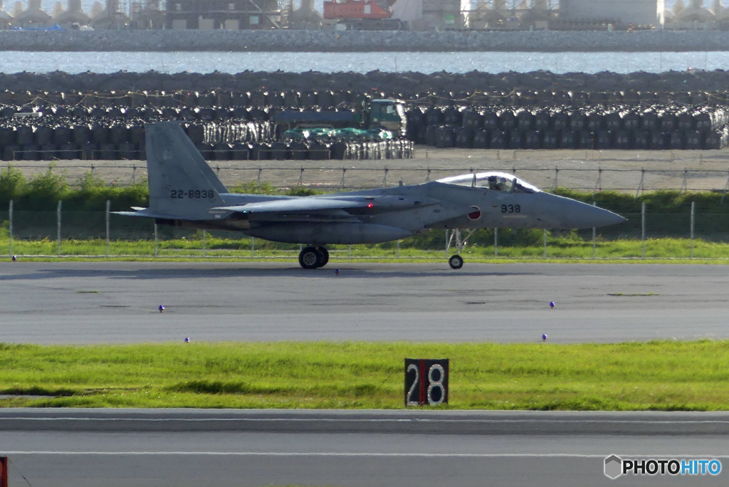 F15戦闘機　側面