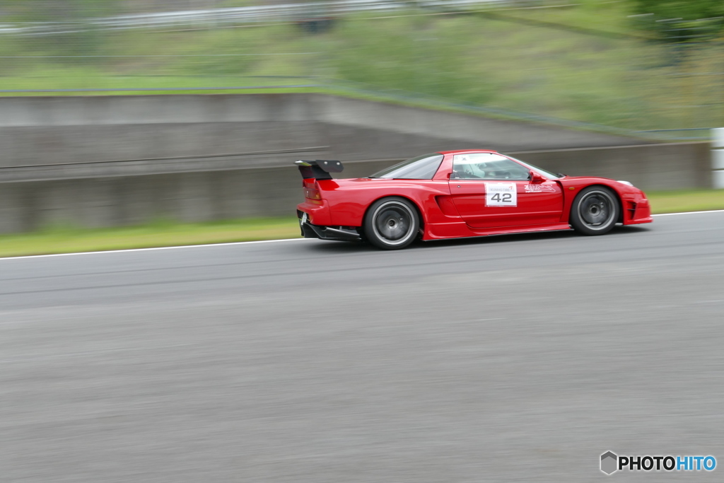 赤いNSX