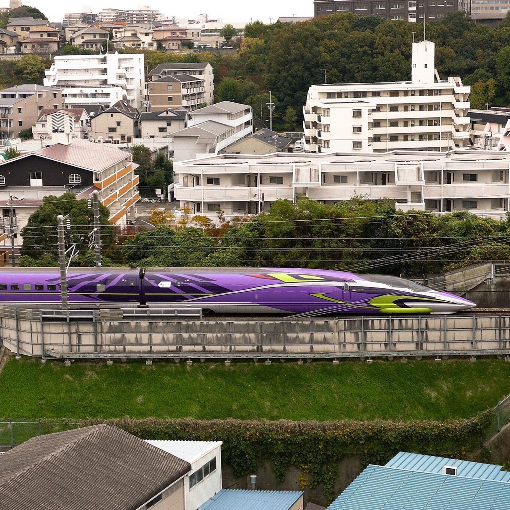 新幹線500系 エヴァンゲリオンコラボレーション