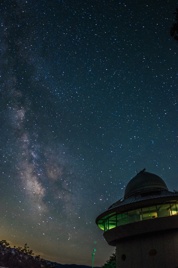 プラネタリウムと天の川