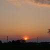 今日の夕日 ＃1 (2017/4/2)