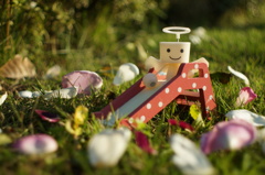 ひゃっほーーー！　滑り台だぁーいっ♪