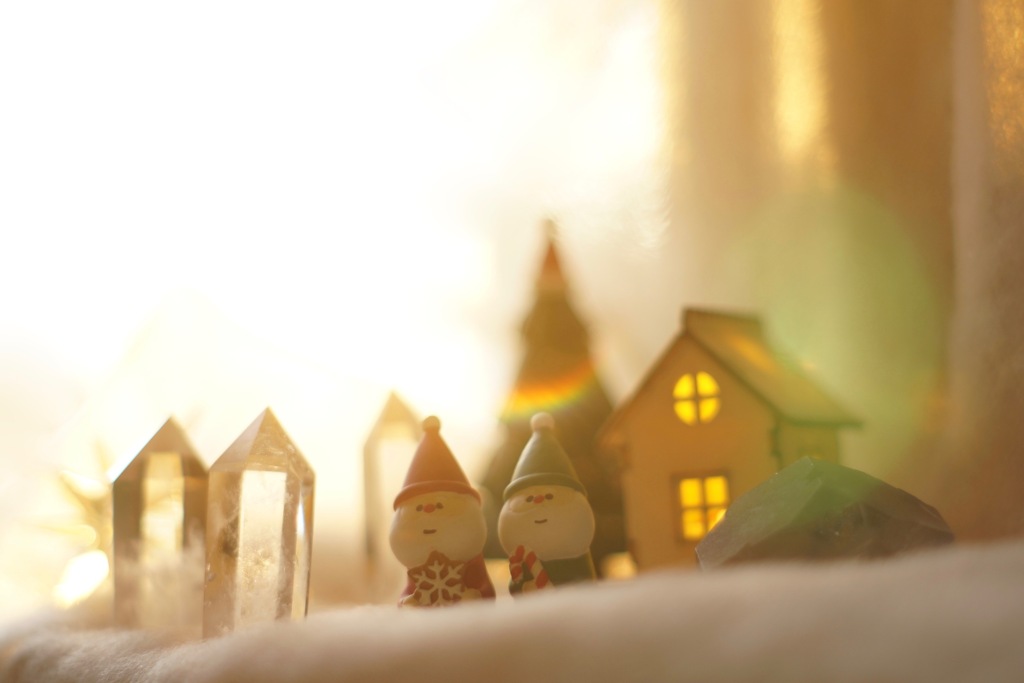 クリスマスツリーに虹をかけて