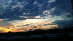 今日の夕日 #1 (2016/10/18)