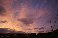 今日の夕日＃1  (2016/8/8)