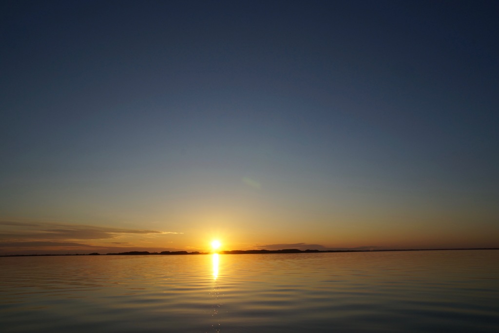 今年最後の夕日に、ありがとう♡