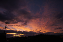 今日の夕日 #2 (2016/8/8)