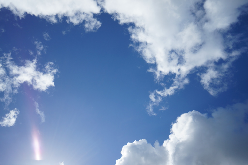 今日の空 #2  -夏空と雲-