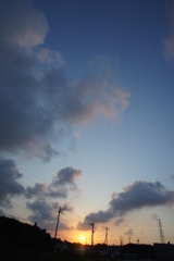 ９月の空