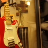 Red guitar