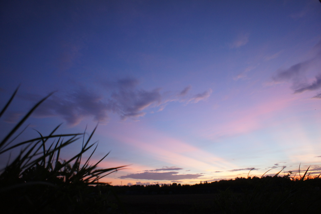 今日の夕日 #3 (2018/8/24)
