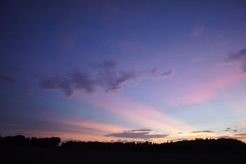 今日の夕日 #1 (2018/8/24)