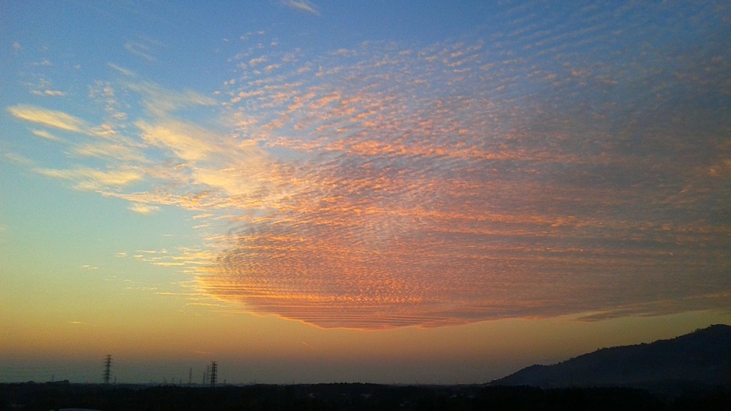 今日の空 (2017/11/1) #1