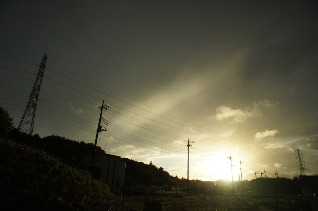 今日の夕日 #5（2016/8/16）