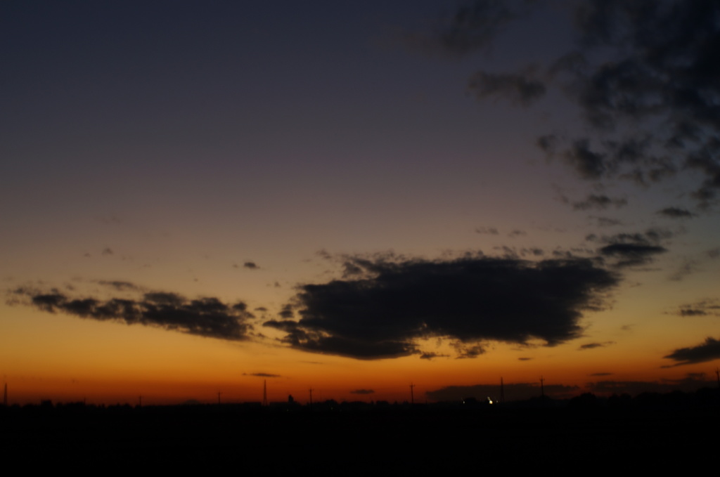 夕暮れに見つけた『希望の光』
