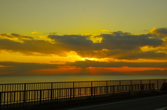 湘南の夕日 いいね！