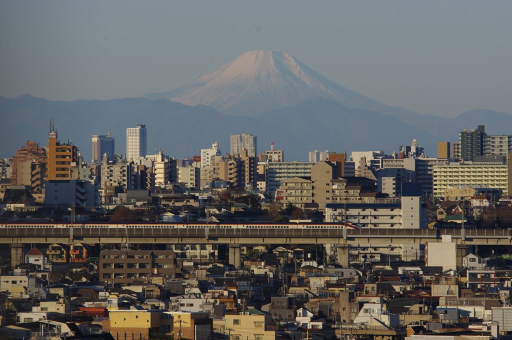 2016年元日の富士