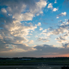 成田の夕暮れ