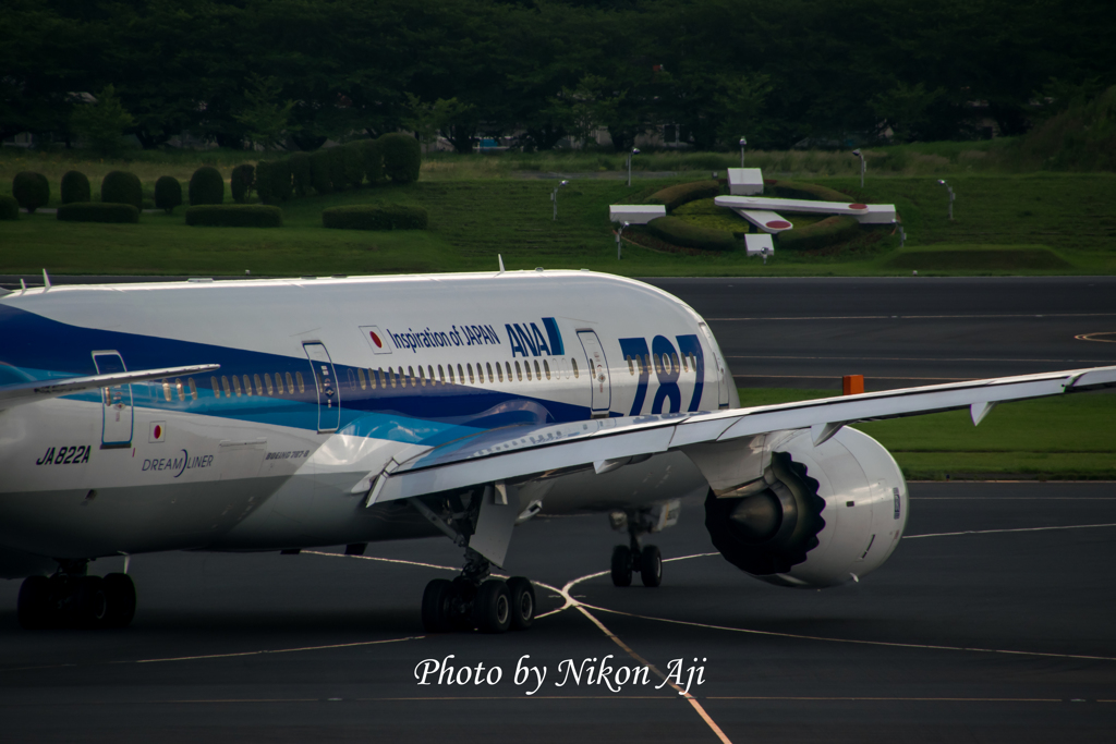 ANA　B-787　