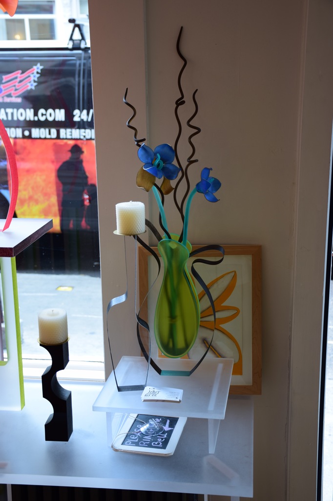 LEPAGEの花瓶、花、キャンドルスタンド