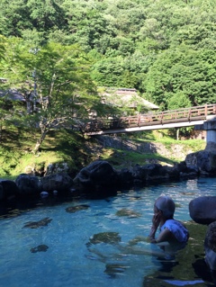 いい湯だな〜〜