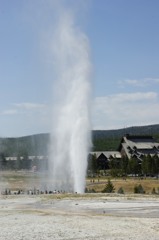 Geyser at Yellow Stone