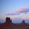 Sunset at Monument Valley