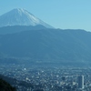 富士山が見える街