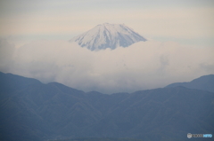 富士の厚雲