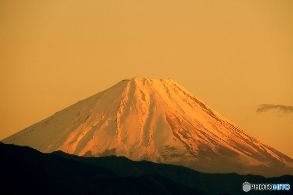 夕富士
