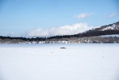 空色の雪原