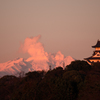 犬山の夕暮れ