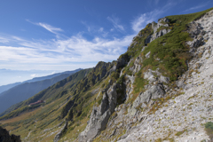 快晴の登山道4