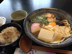 ダシがきいて美味しいうどん