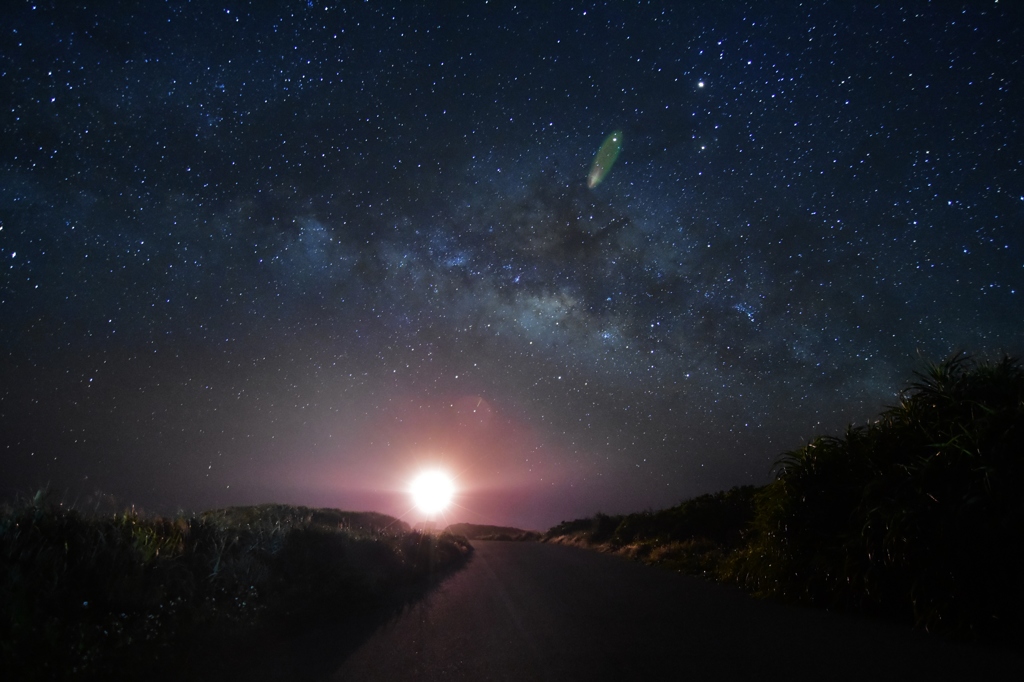 To the light of hte previons