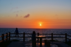 View the sunset
