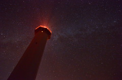 灯台と天の川