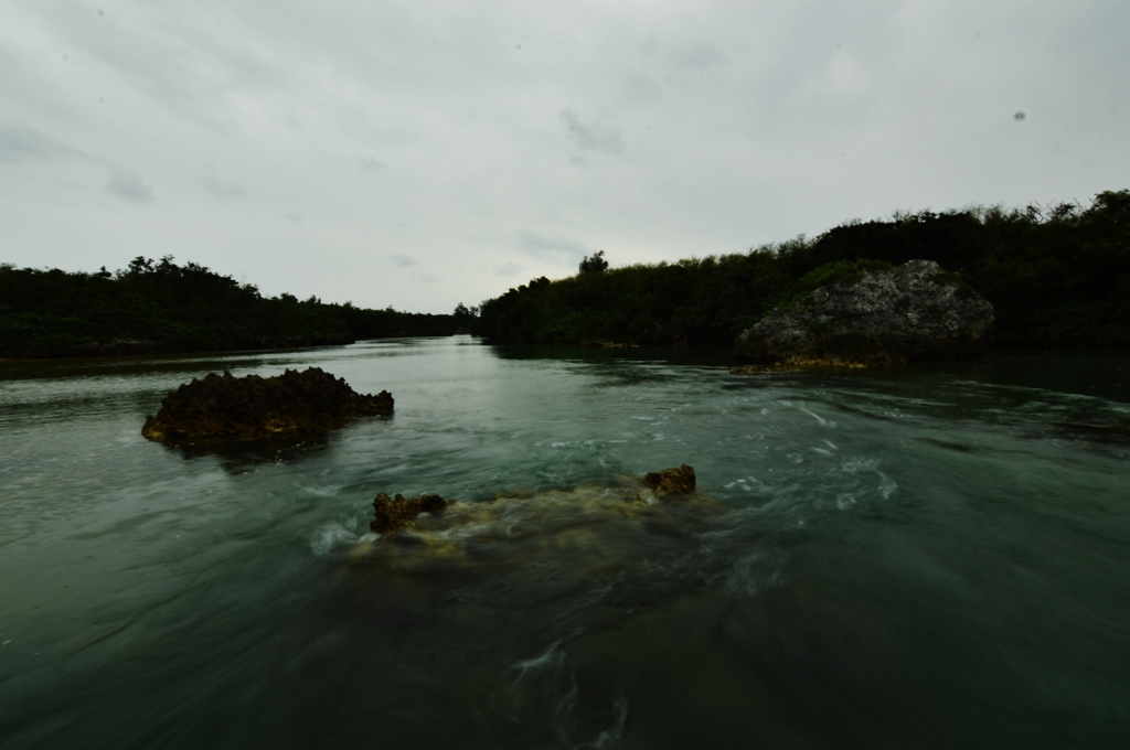 Flowing