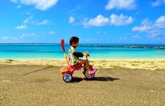 いつか三輪車で橋を渡る