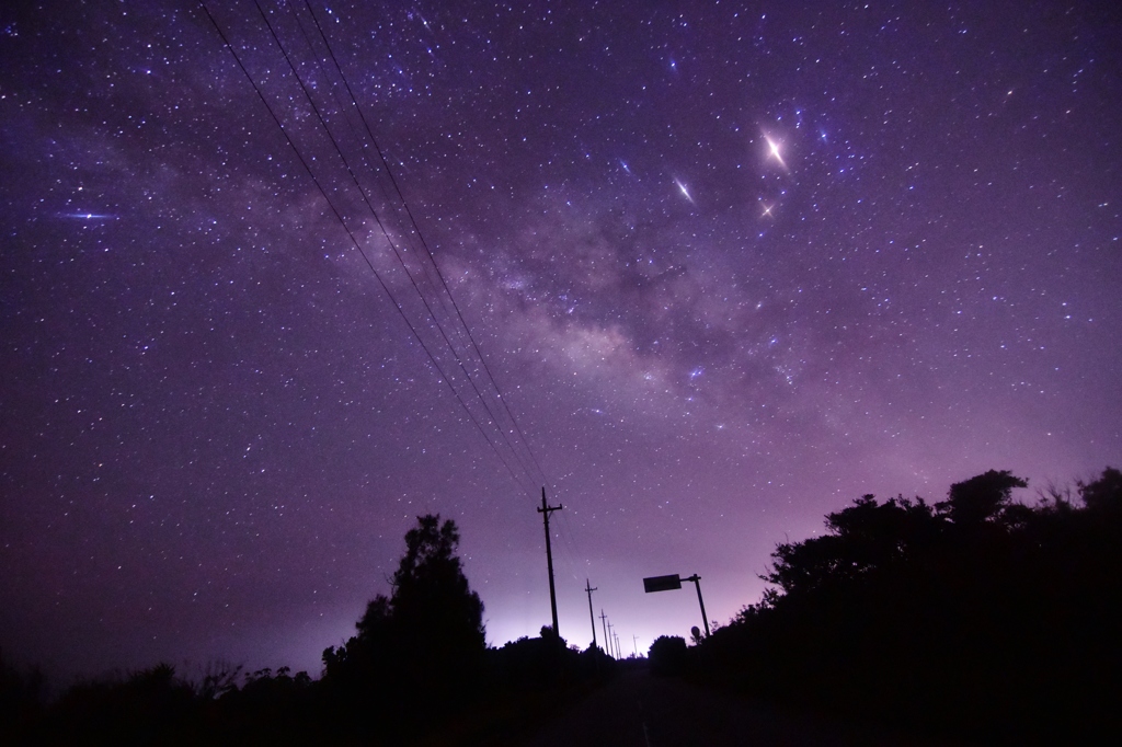Electric cableとmilky way