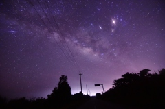 Electric cableとmilky way