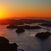 しまなみ海道夕陽