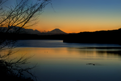 狭山湖のマジックアワー