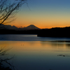 狭山湖のマジックアワー